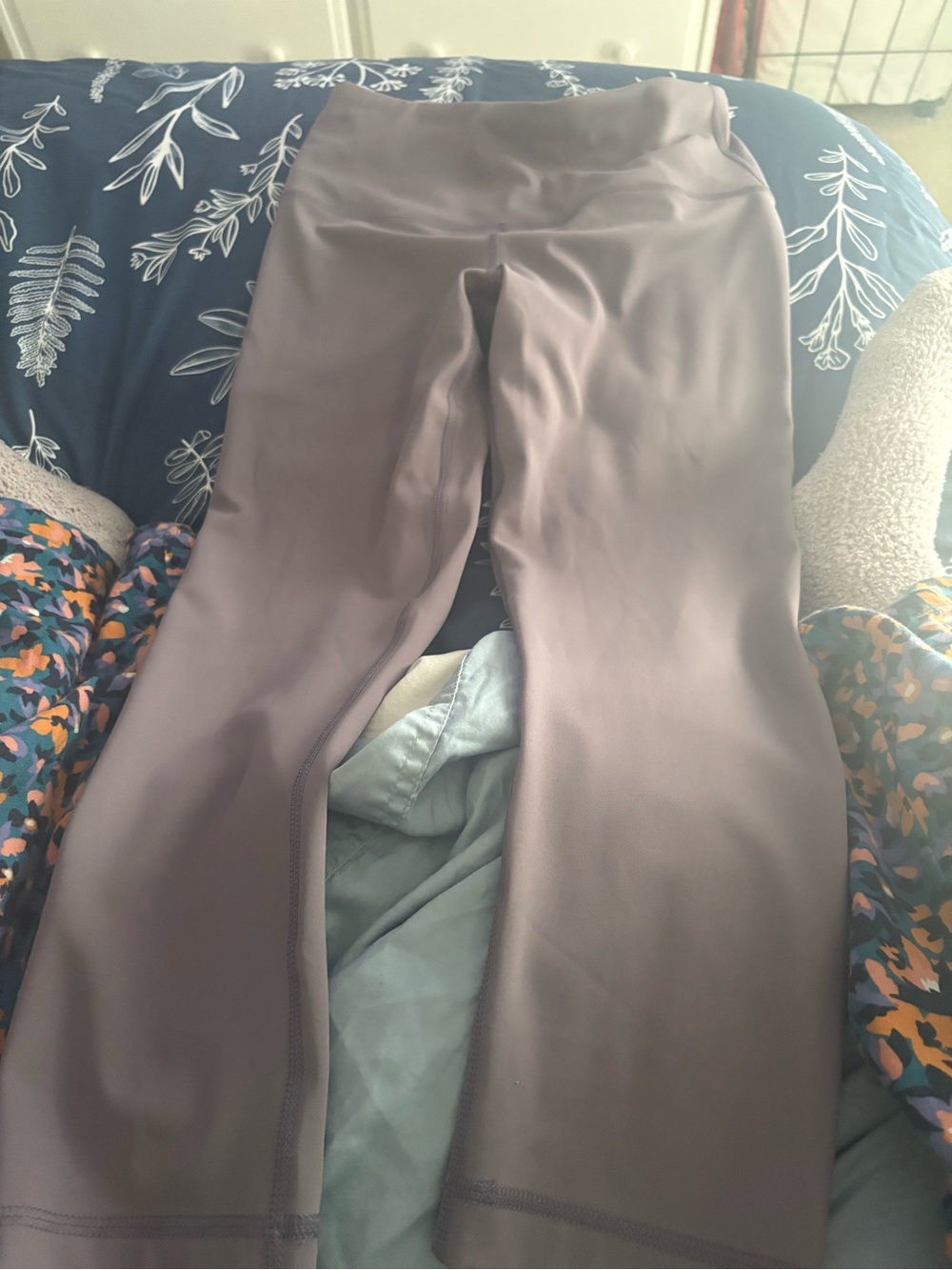 Reflex Mauve High-Rise Track Pants